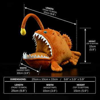 Anglerfish – pluszak z latarenką