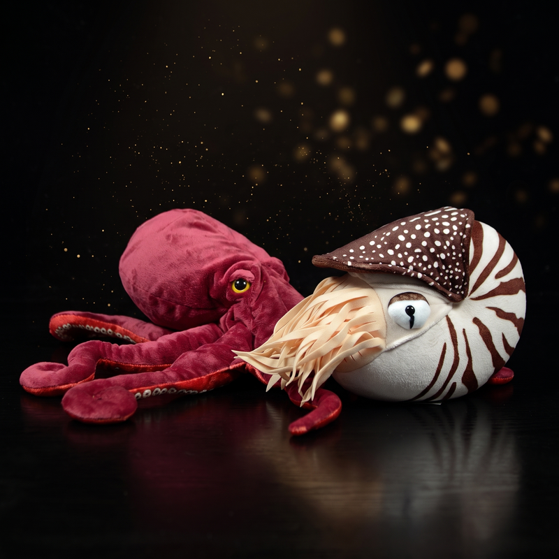 Zestaw Głowonogi: Ośmiornica i Nautilus