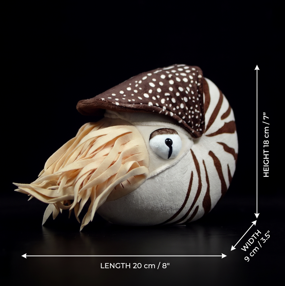 Nautilus – realistyczny pluszak